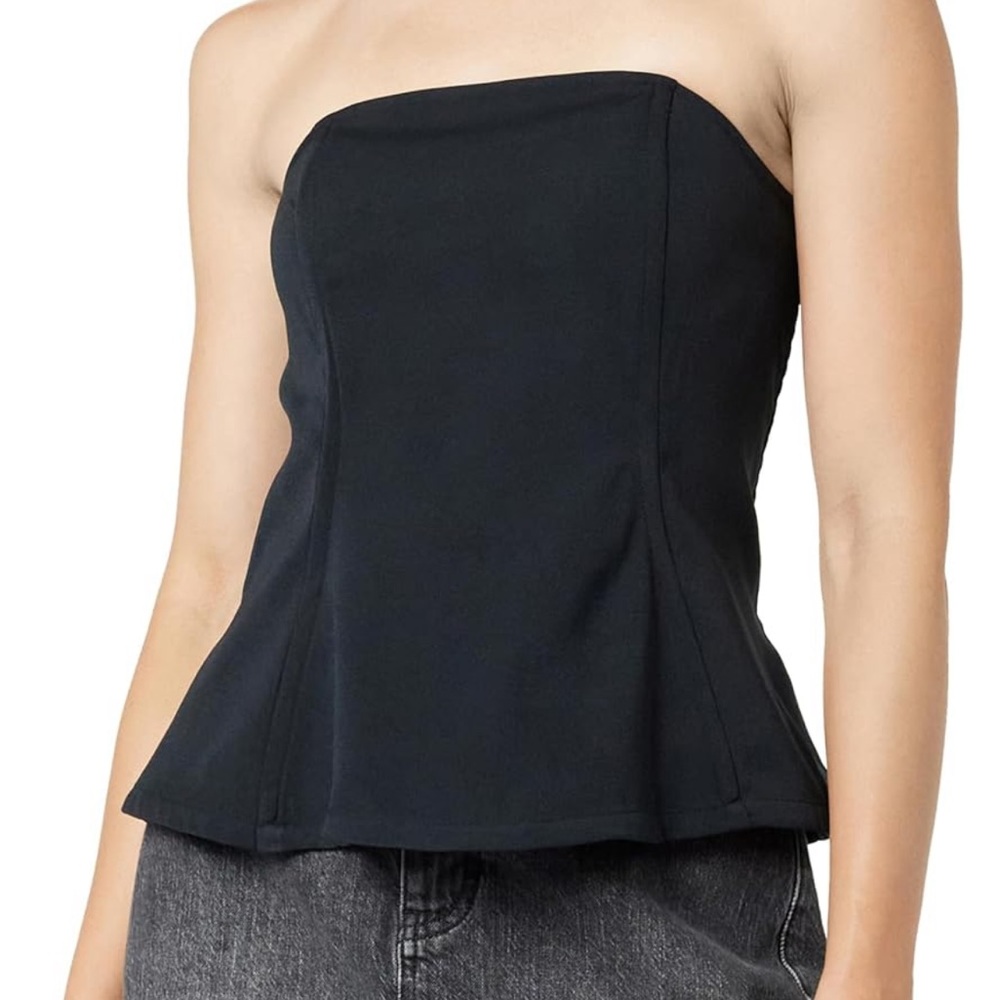 The Drop Women's Alejandra Strapless Corset Top Size M